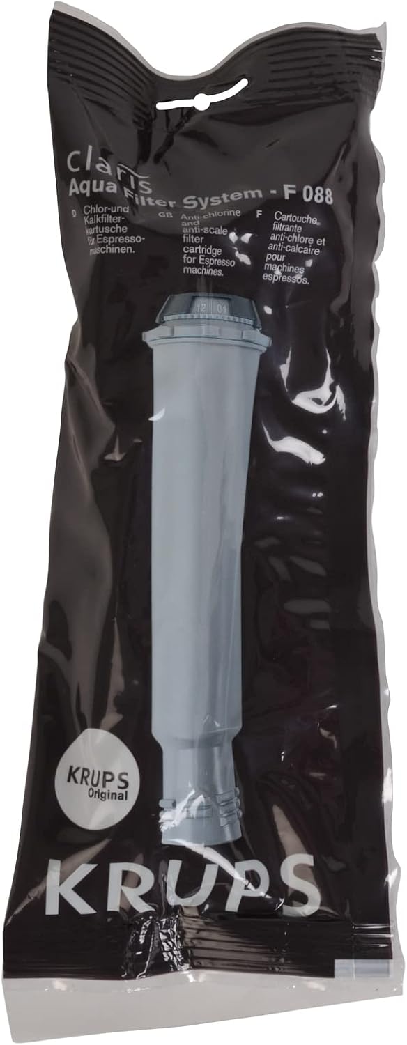 Krups Sensation Kaffeevollautomat, Milchschaumdüse, 5 Getränke, Filterkaffee-Funktion, 2-Tassen-Funktion, Kaffeemaschine, Schwarz, EA910810