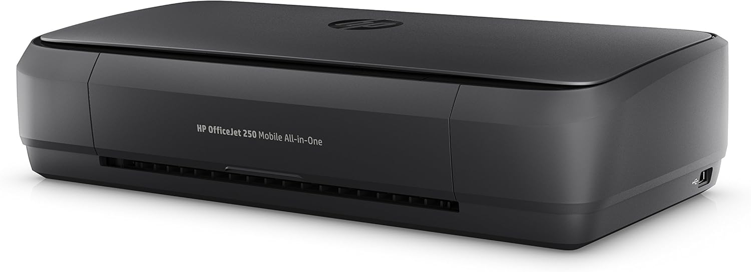 HP OfficeJet 200 Mobiler Tintenstrahldrucker (A4, Drucker, WLAN, HP ePrint, Airprint, USB, 4800 x 1200 dpi) schwarz