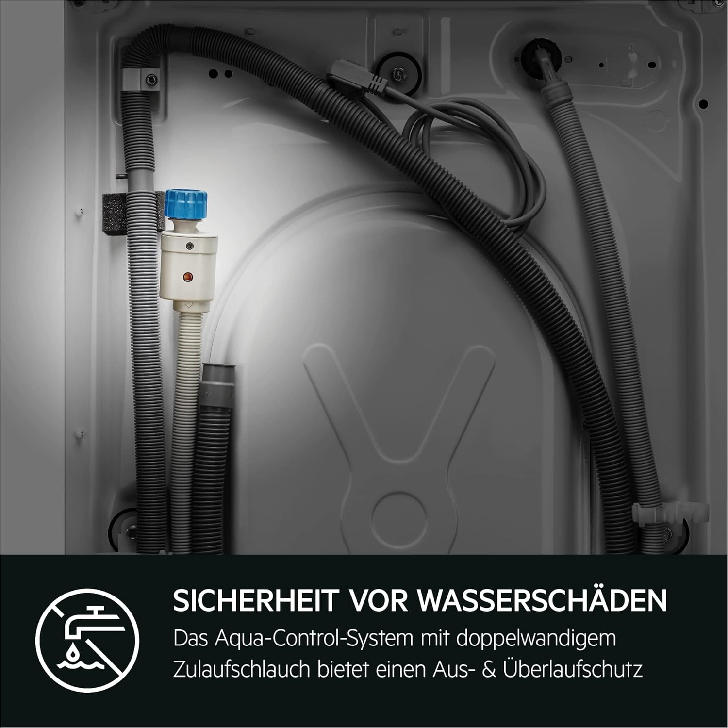 AEG LTR7A71370 Waschmaschine Toplader / Serie 7000 mit ProSteam / ProSteam - Auffrischfunktion / 7,0 kg / Leise / Mengenautomatik / Nachlegefunktion / Wasserstopp / 1300 U/min