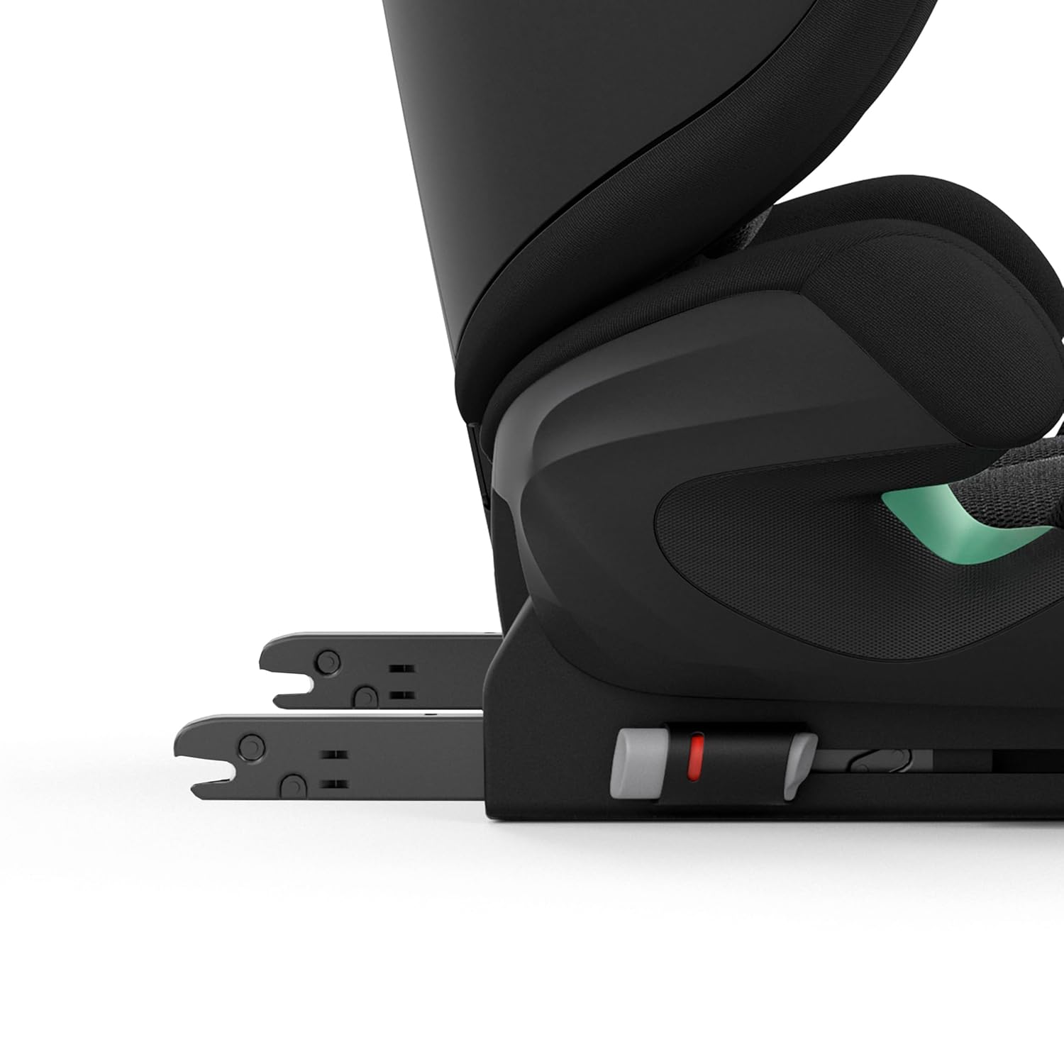 CYBEX Gold Kinder-Autositz Solution G i-Fix, Für Autos mit und ohne ISOFIX, Ab ca. 3 bis 12 Jahre (100 - 150 cm), Ab ca. 15 bis 50 kg, Lava Grey