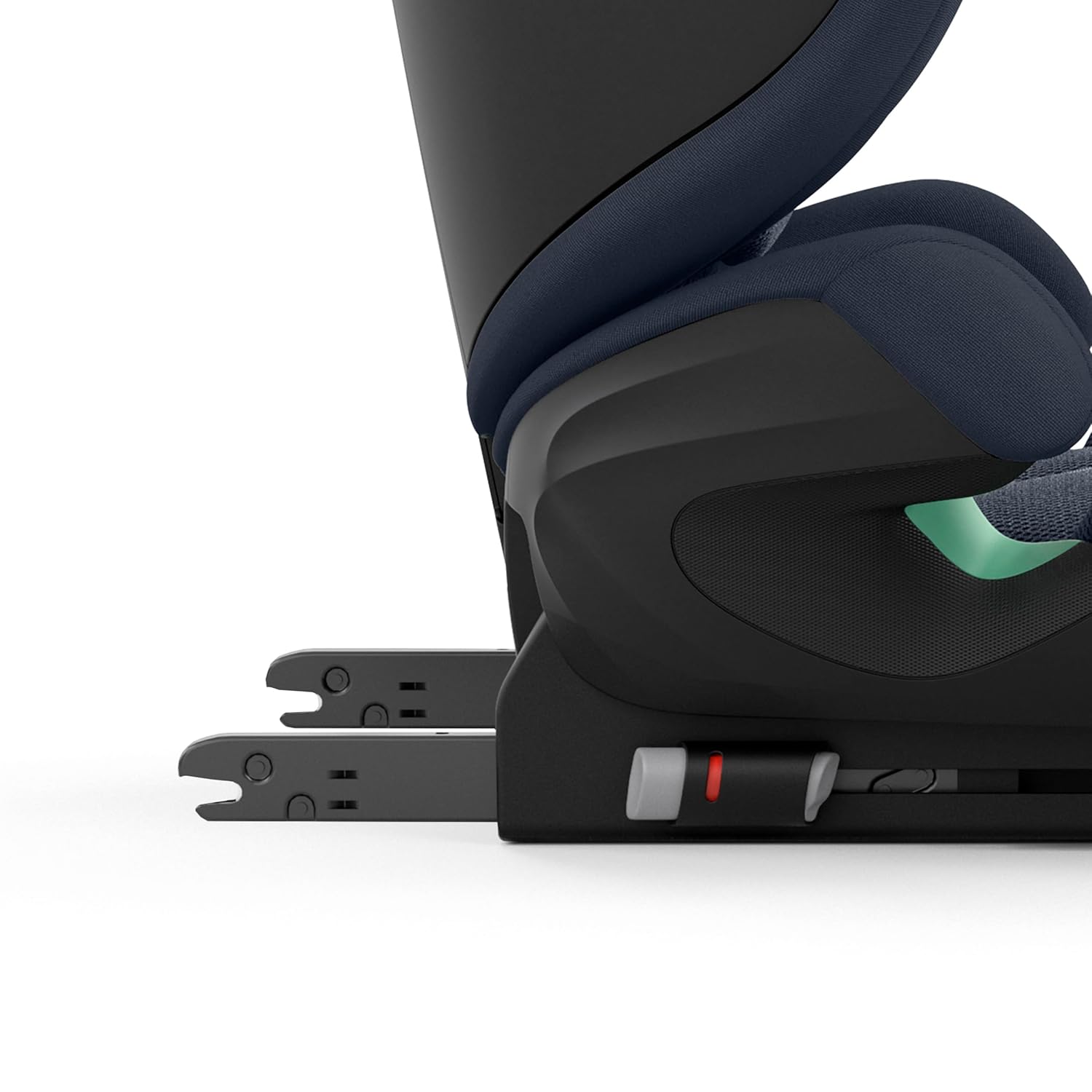 CYBEX Gold Kinder-Autositz Solution G i-Fix, Für Autos mit und ohne ISOFIX, Ab ca. 3 bis 12 Jahre (100 - 150 cm), Ab ca. 15 bis 50 kg, Lava Grey