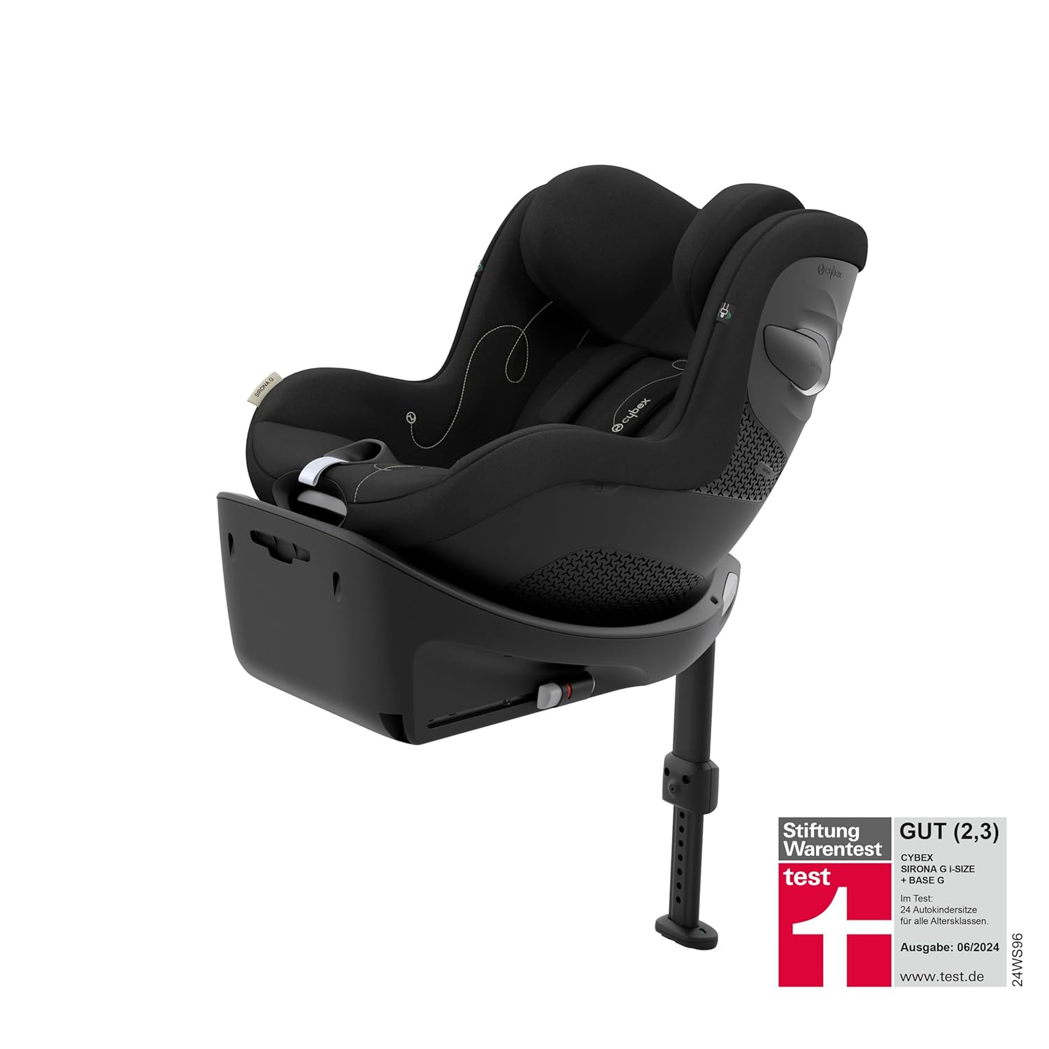 CYBEX Gold ISOFIX Basis, Base G, Für Babyschale Cloud G i-Size und Auto-Kindersitz Sirona G i-Size, Schwarz
