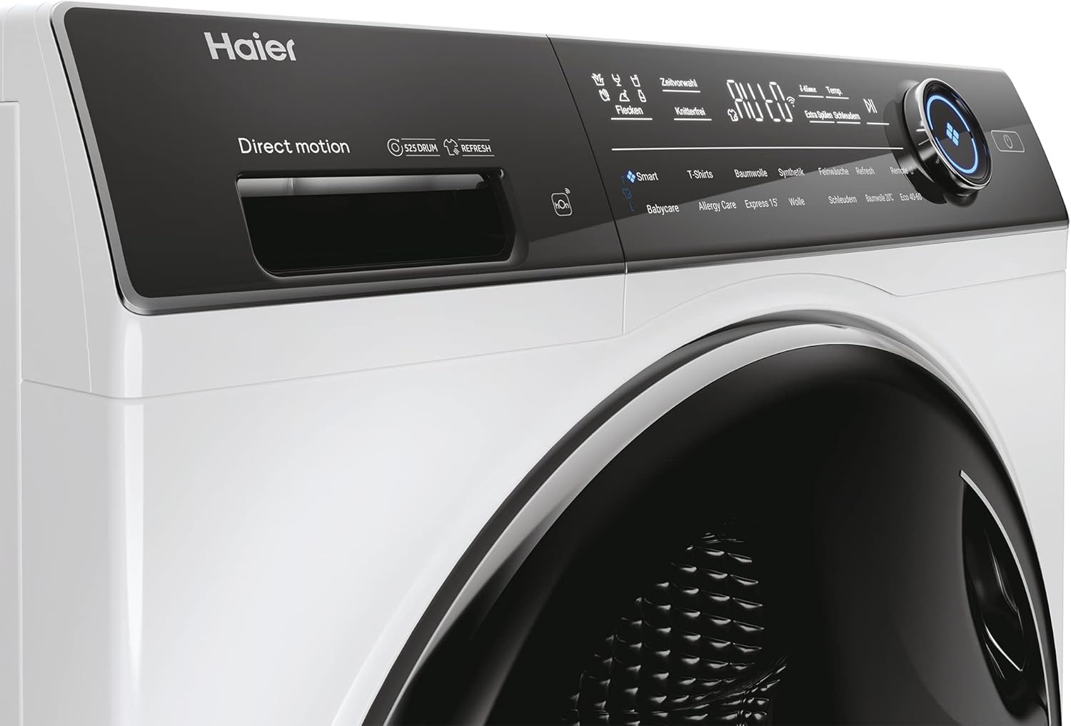 Haier I-PRO SERIE 7 HW70-B14979 I Frontlader Waschmaschine 7kg I Washing Machine mit A-Effizienz, 1.400 U/Min. & leisem Direktantrieb I Inkl. Dampffunktion, Selbstreinigungssystem & Refresh-Programm