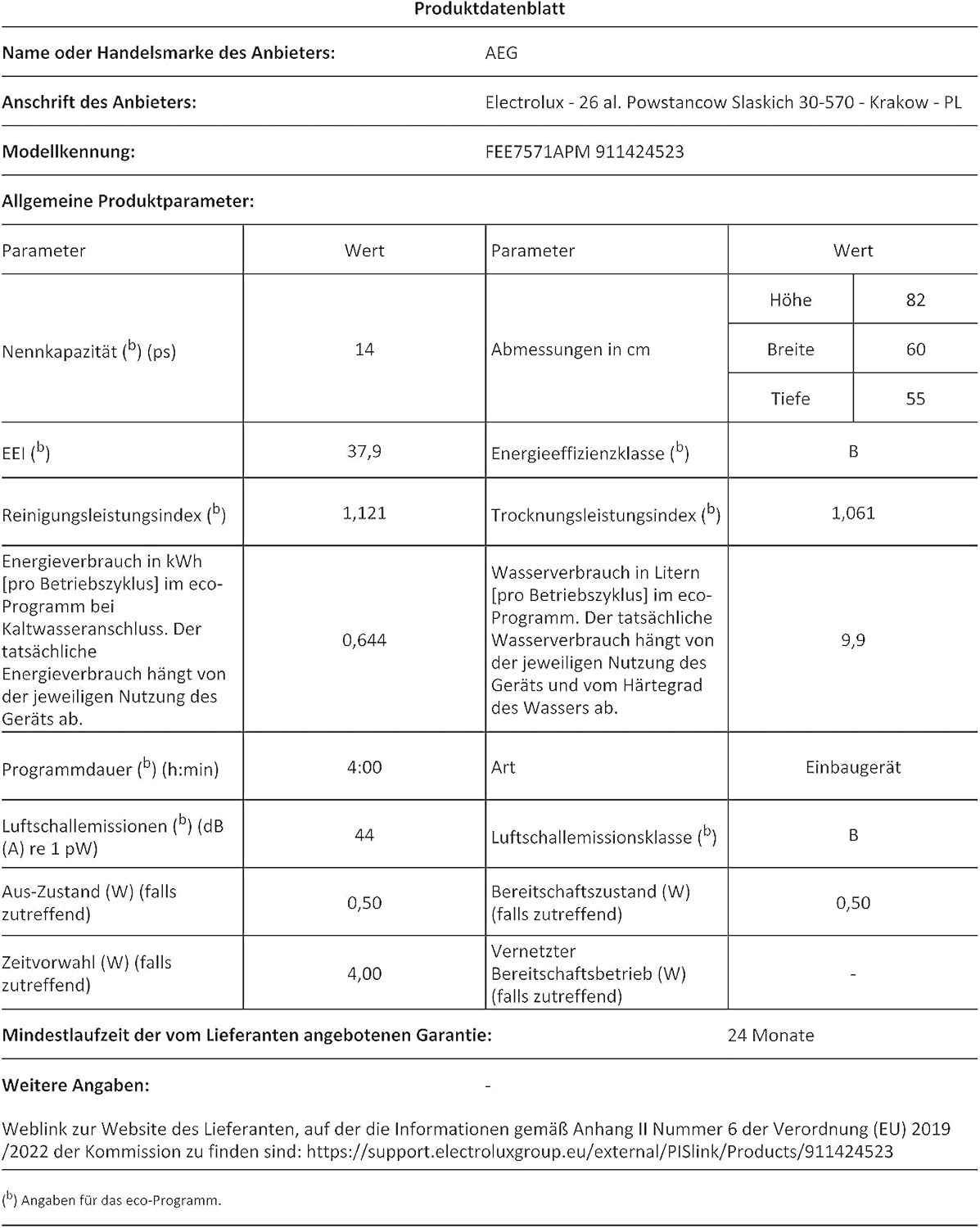 AEG Vollintegrierter Geschirrspüler 60cm, Spülmaschine Serie 7000: mit Glasschutz, Energieklasse A, Besteckschublade, personalisierte Zeit-Steuerung, leise 41dB, ComfortRails, Wasserstopp, FSE7676AP