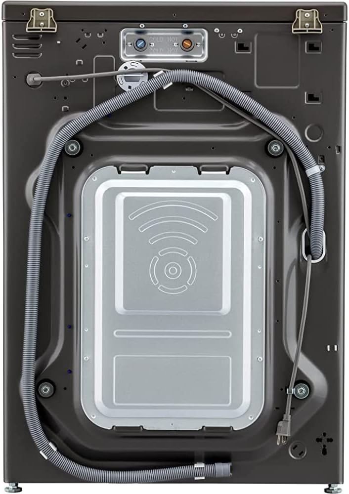 LG F4WV7080, Klasse A, Frontlader-Waschmaschine 8 kg, 1400 U/Min, AI Direct Drive, Wi-Fi, Tiefenreinigung mit Dampf, Große Kapazität, TRIPLE A, Außentür aus Sicherheitsglas, 62 x 60 x 85 cm ꟷ Weiß