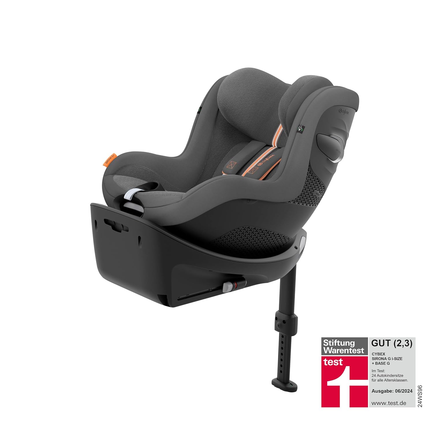 CYBEX Gold ISOFIX Basis, Base G, Für Babyschale Cloud G i-Size und Auto-Kindersitz Sirona G i-Size, Schwarz