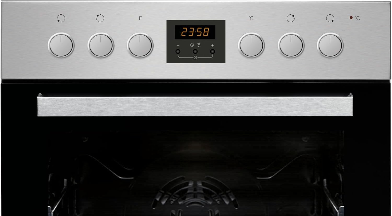 Privileg SET PV510 IN Herd-Kochfeld-Kombination / Umluftherd mit 5 Funktionen / Hydrolyse-Reinigungsfunktion / A / Glaskeramik-Kochfeld / 60cm