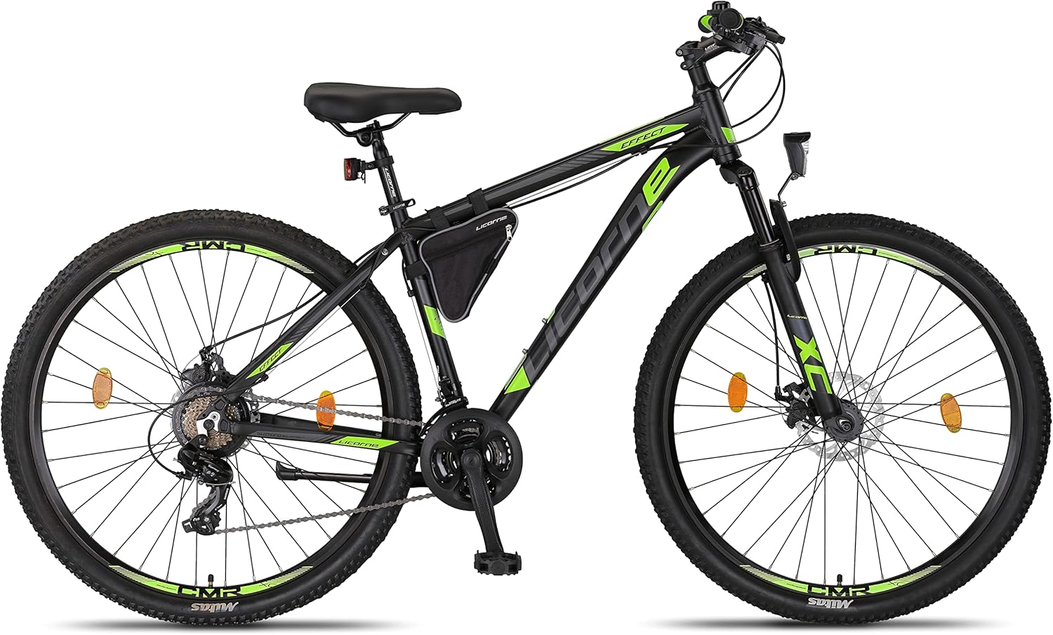 Licorne Bike Effect Premium Mountainbike Aluminium Discbremse Jungen Mädchen 21 Gang