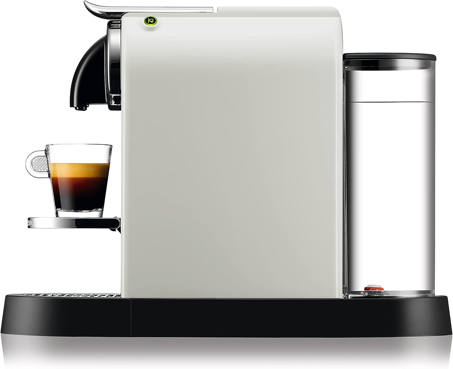 Nespresso De'Longhi EN267.BAE Citiz Kaffeemaschine mit Milchaufschäumer, Energiesparfunktion, 1710W, 1 Liter, 37.2 x 21.8 x 27.7 cm, Schwarz