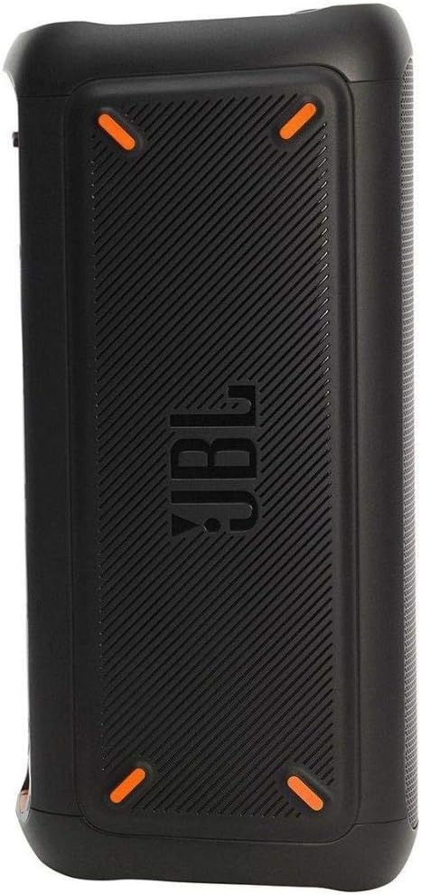 JBL PartyBox 710 - Schwarz – Trag - und rollbarer Bluetooth Party-Lautsprecher mit Lichteffekten – Spritzwassergeschützte, mobile Musikbox