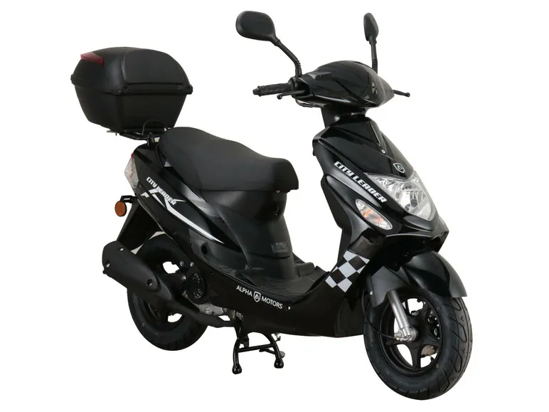 Motorroller CityLeader 50 ccm EURO 5 inkl. Topcase