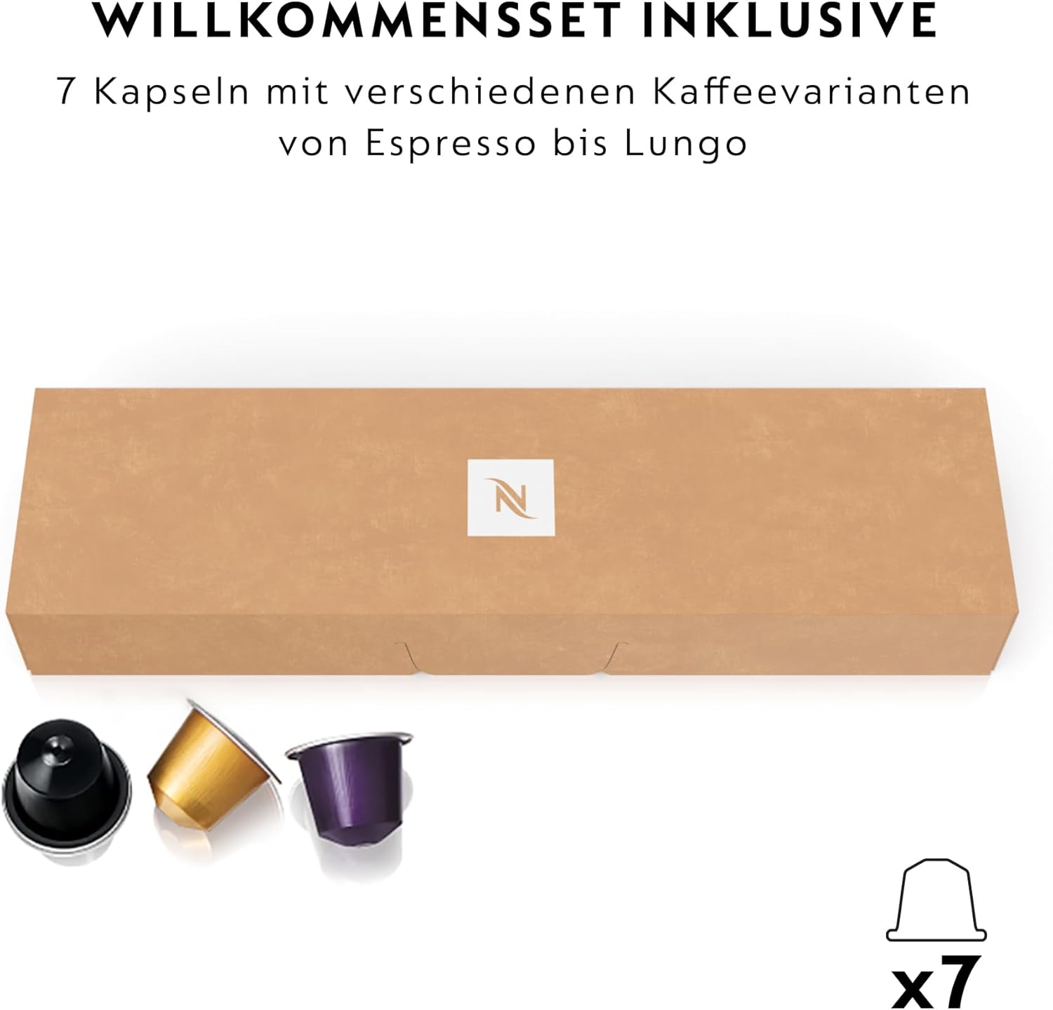 Nespresso De'Longhi EN267.BAE Citiz Kaffeemaschine mit Milchaufschäumer, Energiesparfunktion, 1710W, 1 Liter, 37.2 x 21.8 x 27.7 cm, Schwarz