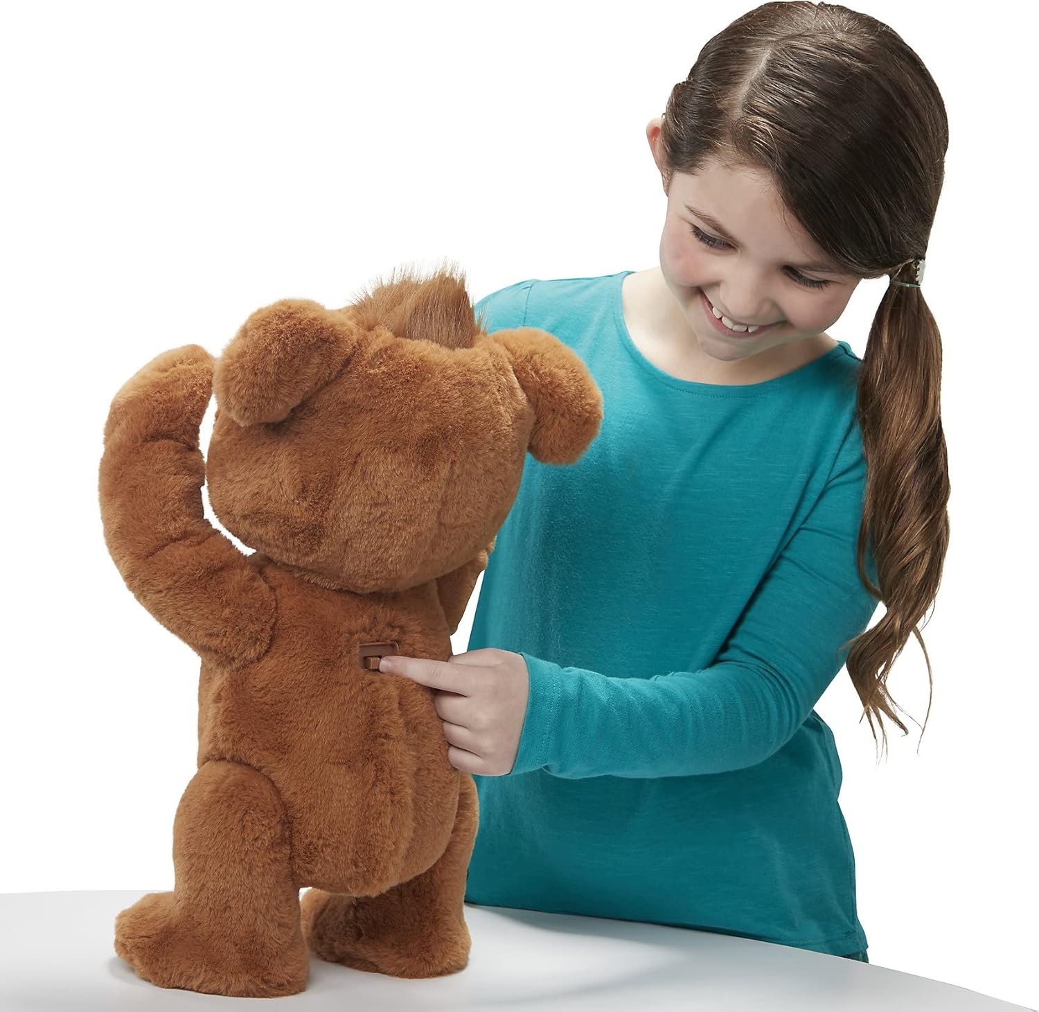 FurReal Cubby, Mein Knuddelbr, interaktives Plüschtier, ab 4 Jahren Braun