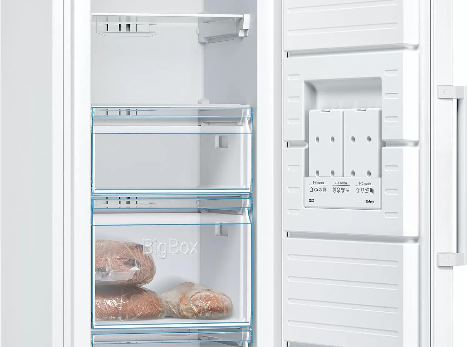 Bosch GIV11ADC0 Serie 6 Einbau-Gefrierschrank, 95 kWh, Jahr, 70 l, LowFrost, FreshSense, 72 x 56