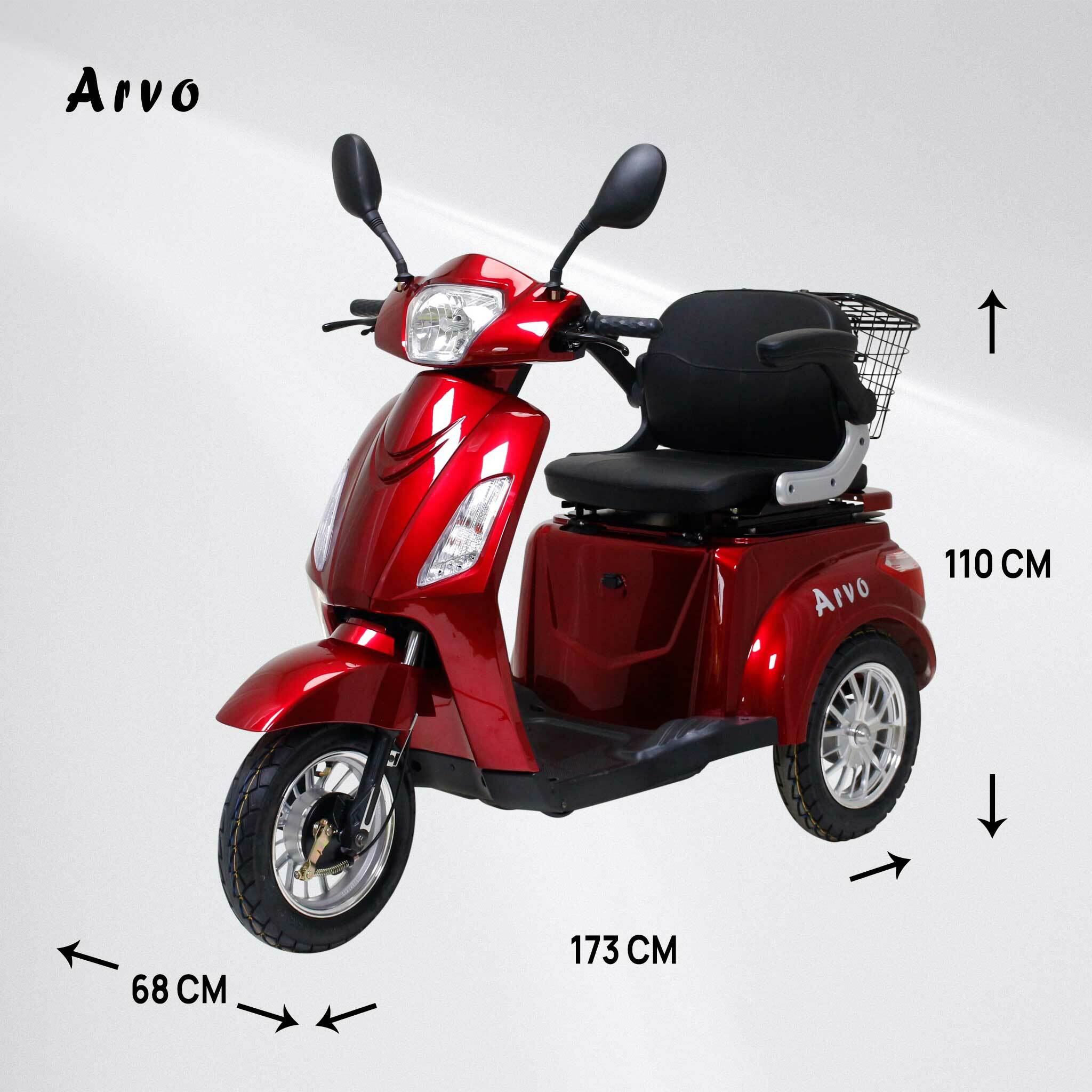 Arvo Seniorenmobil P300 Rot