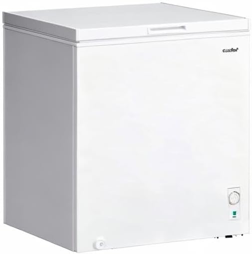 Comfee RCC100WH2(E) Gefriertruhe/169 kWh/Jahr/85cm hoch/99L/38dB/Geringe Lautstärke/Hoch effizientesD-förmigesRohr/Geeignet für verschiedene Einsatzszenarien/Einstellbarer Temperaturregler/Weiß