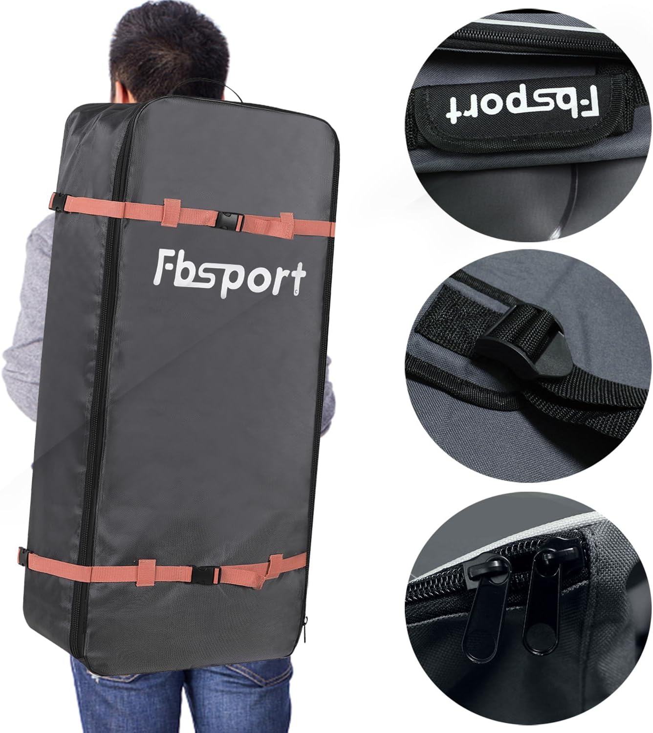 Premium-Stand-Up-Paddle-Board, Yoga-Board mit strapazierfähigem SUP-Zubehör und Tragetasche | Breiter Stand, Surf-Kontrolle, rutschfestes Deck, Leine, Paddel und Pumpe für Jugendliche und Erwachsene