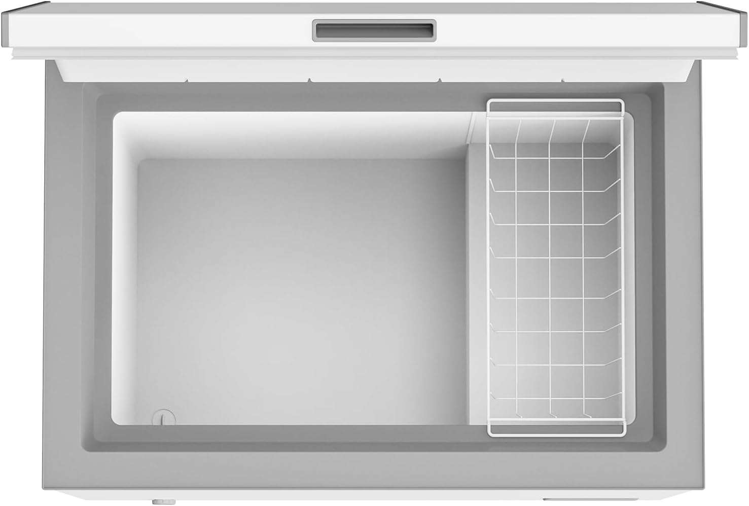 Comfee RCC100WH2(E) Gefriertruhe/169 kWh/Jahr/85cm hoch/99L/38dB/Geringe Lautstärke/Hoch effizientesD-förmigesRohr/Geeignet für verschiedene Einsatzszenarien/Einstellbarer Temperaturregler/Weiß