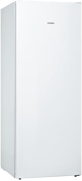 Siemens GS54NAWCV iQ500 Gefrierschrank, 176 x 70 cm, 327 L, noFrost nie wieder abtauen, bigBox Platz für großes Gefriergut, varioZone flexible Glas-und Schubladen, Weiß
