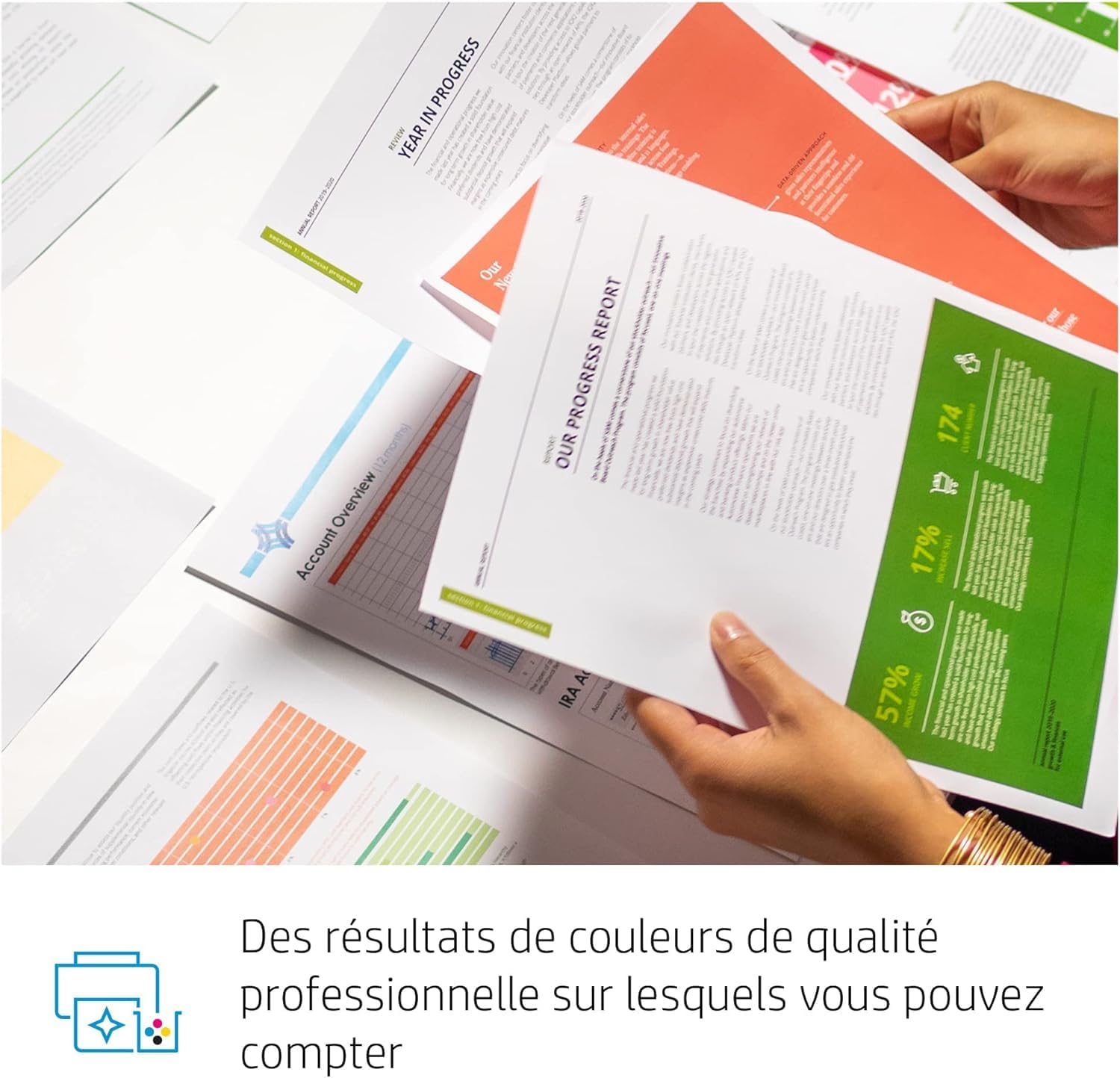 HP Color LaserJet Pro MFP 3302fdwg Multifunktions-Farblaserdrucker, Fax, Automatischer beidseitiger Druck, Touchscreen, Wi-Fi, Ethernet, USB, HP Wolf Pro Security