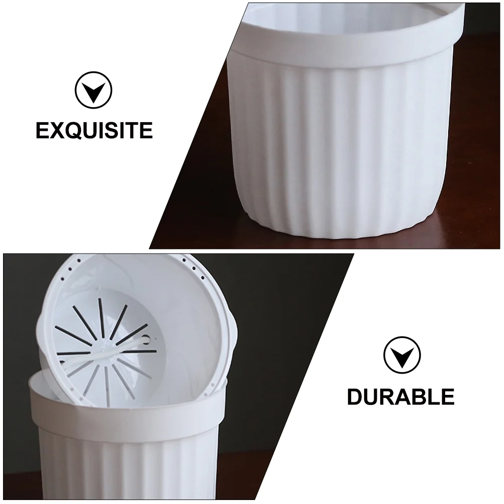 5 Sets Self-absorbent Plant Pot Creative Plastic Flower Pot Plant Container