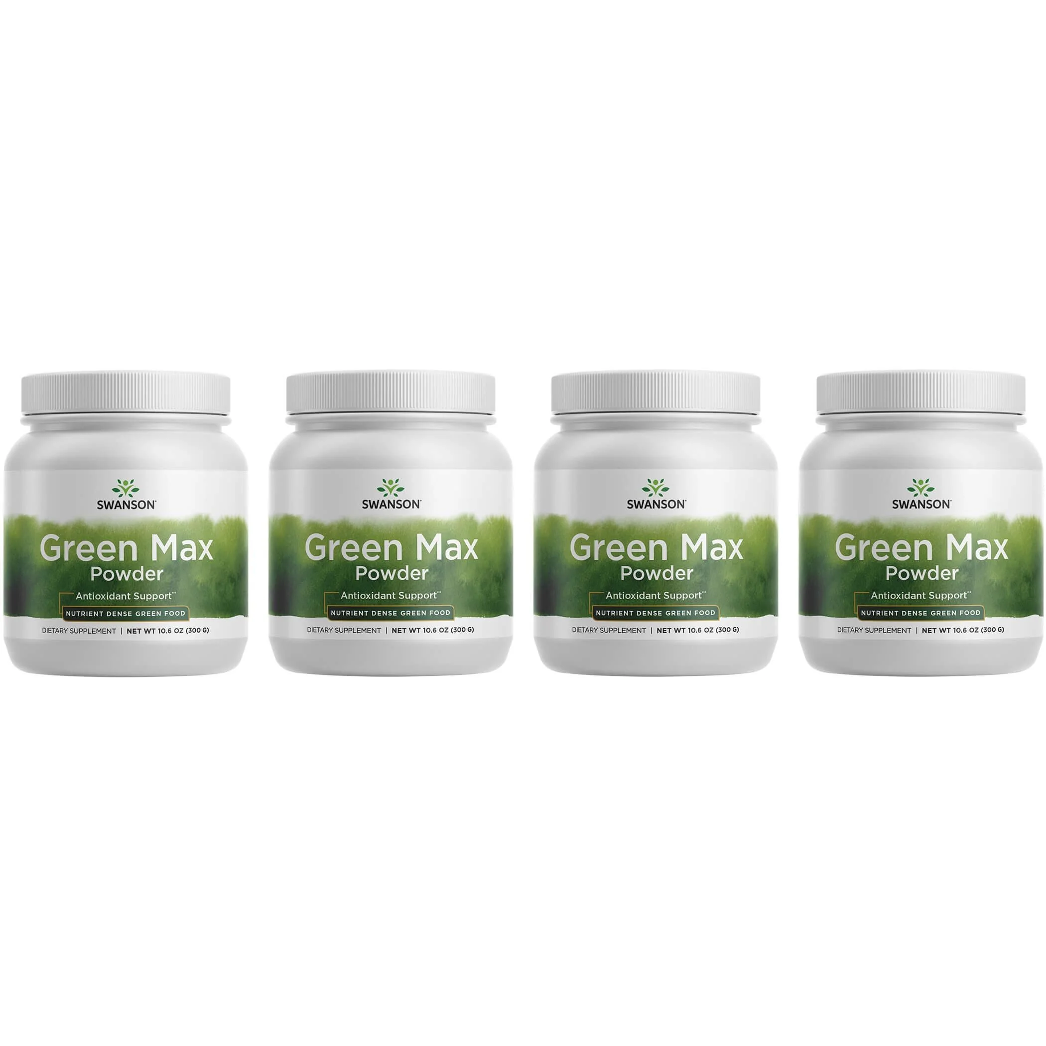 Swanson Green Max Powder 10.6 oz Pwdr 4 Pack