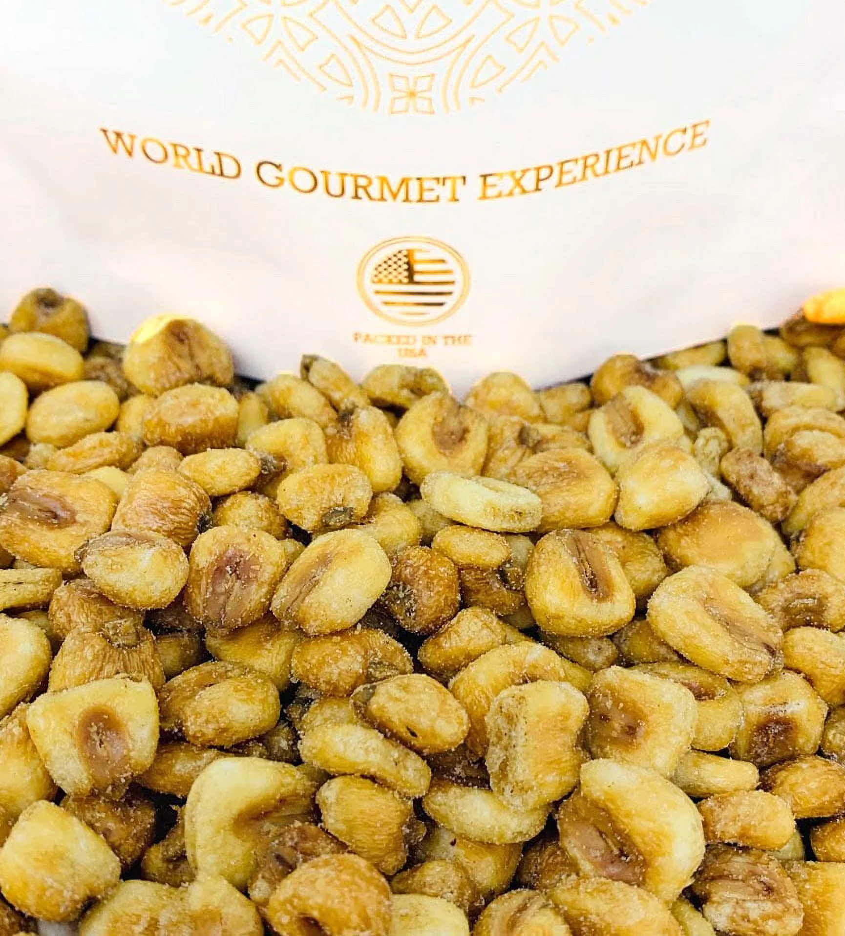 SweetGourmet Toasted Corn Nuts | Bulk Original Crunchy Corn Kernels | 3 Pounds