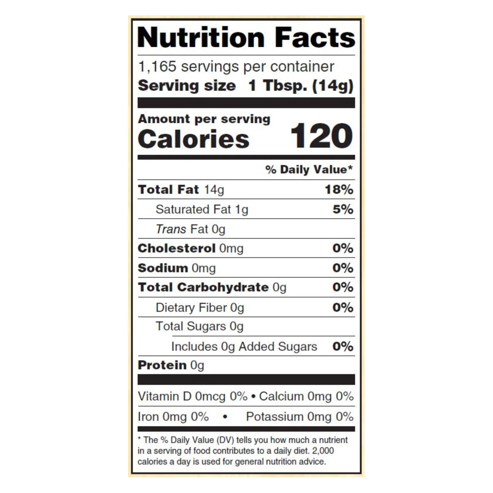 Woodstock Expeller Pressed Canola Oil - Single Bulk Item - 35LB