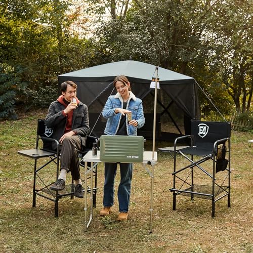 EVER ADVANCED Tall Folding Chair 30.7