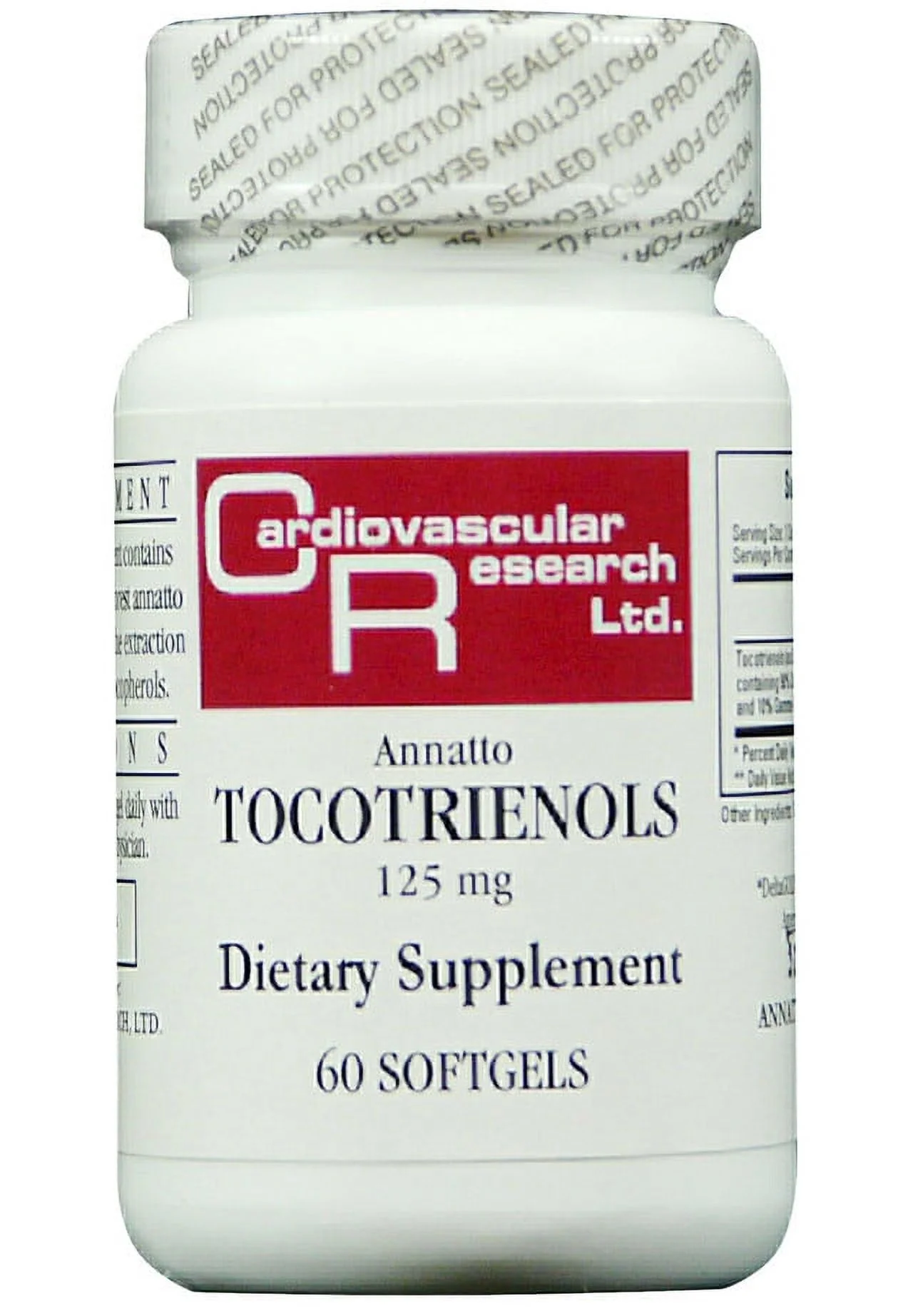 Cardiovascular Research - Annatto Tocotrienols, 125 mg, 60 Softgels