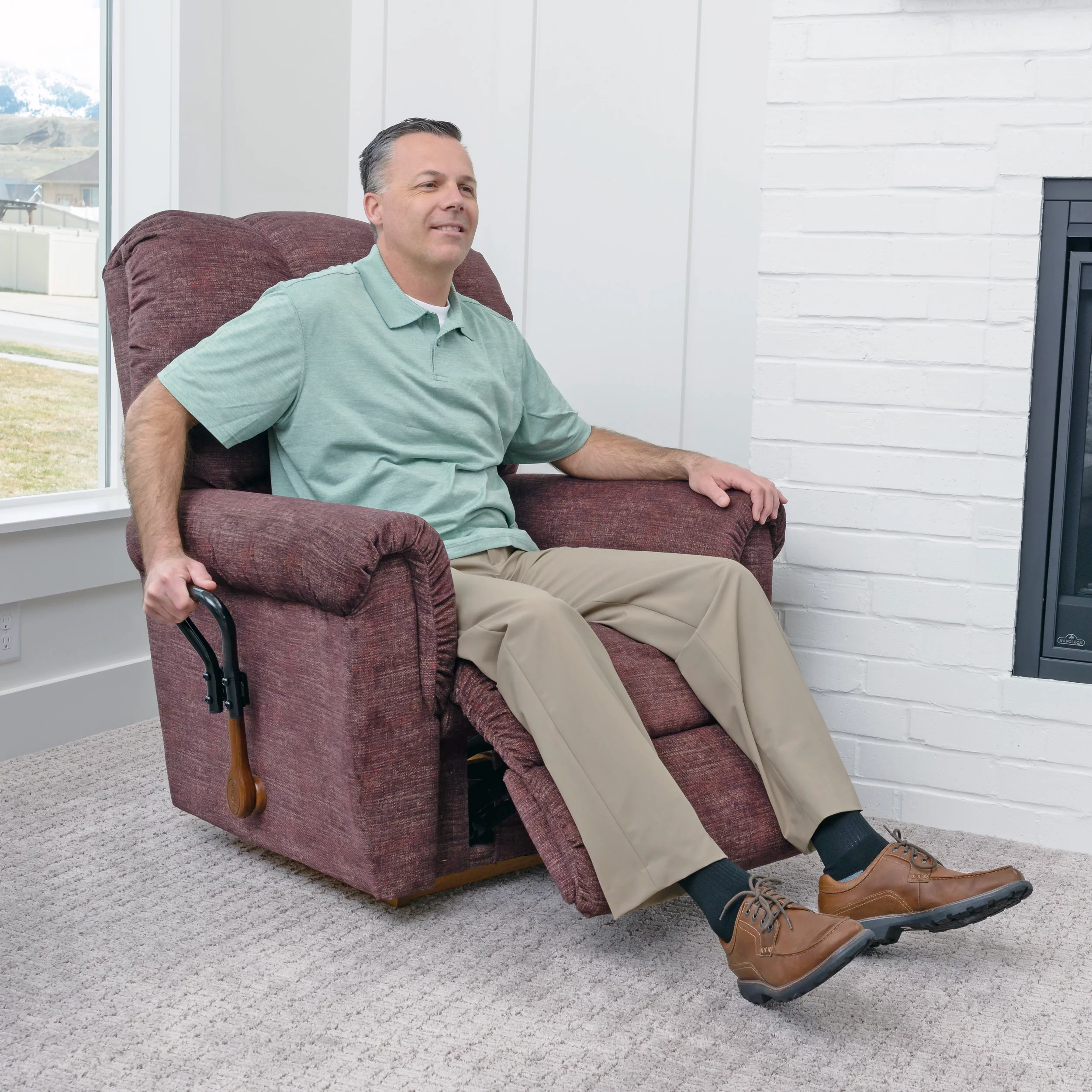 Stander Lever Extender - Oversized Handle for Easy Chair Recliner Handles