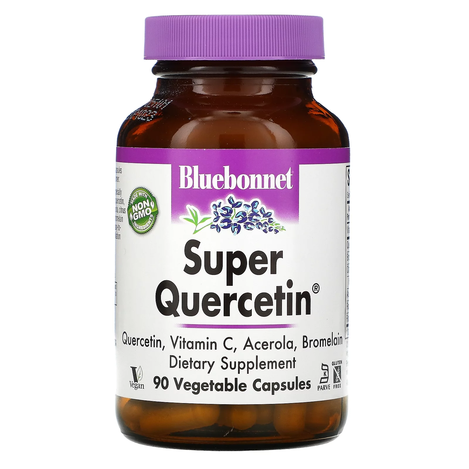 Bluebonnet Nutrition Super Quercetin, 90 Vegetable Capsules