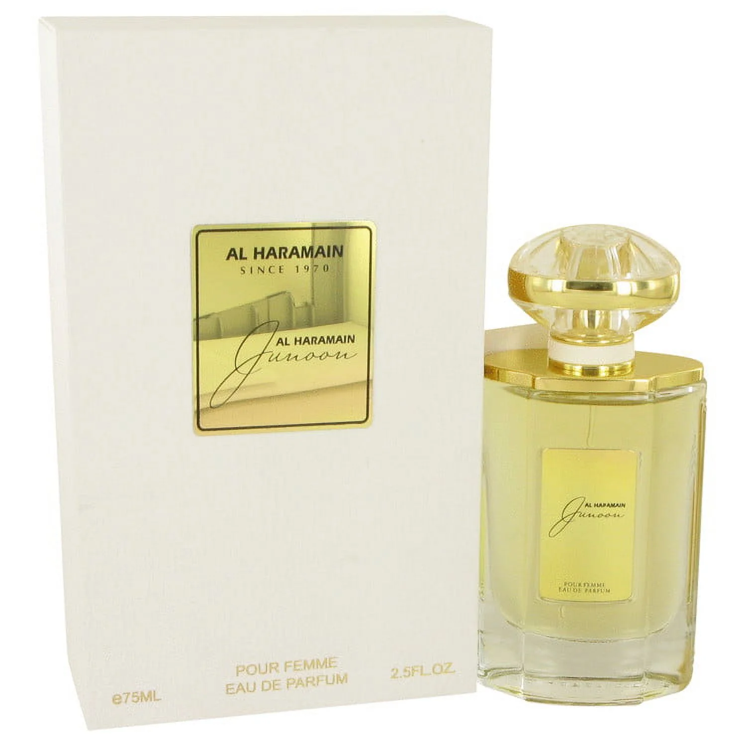 Al Haramain Junoon by Al Haramain Eau De Parfum Spray 2.5 oz For Women