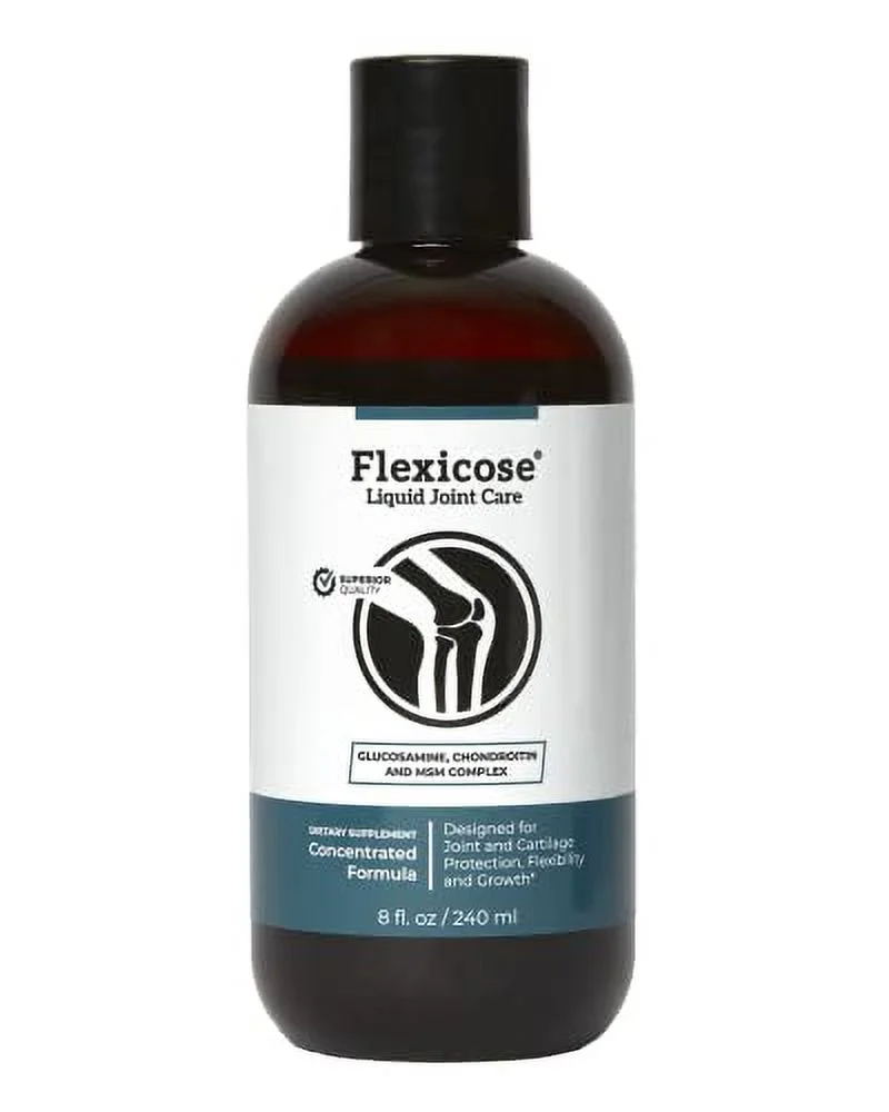 Flexicose Liquid JointCare 8 oz(2 bottles) for Joint Health & Cartilage Protection