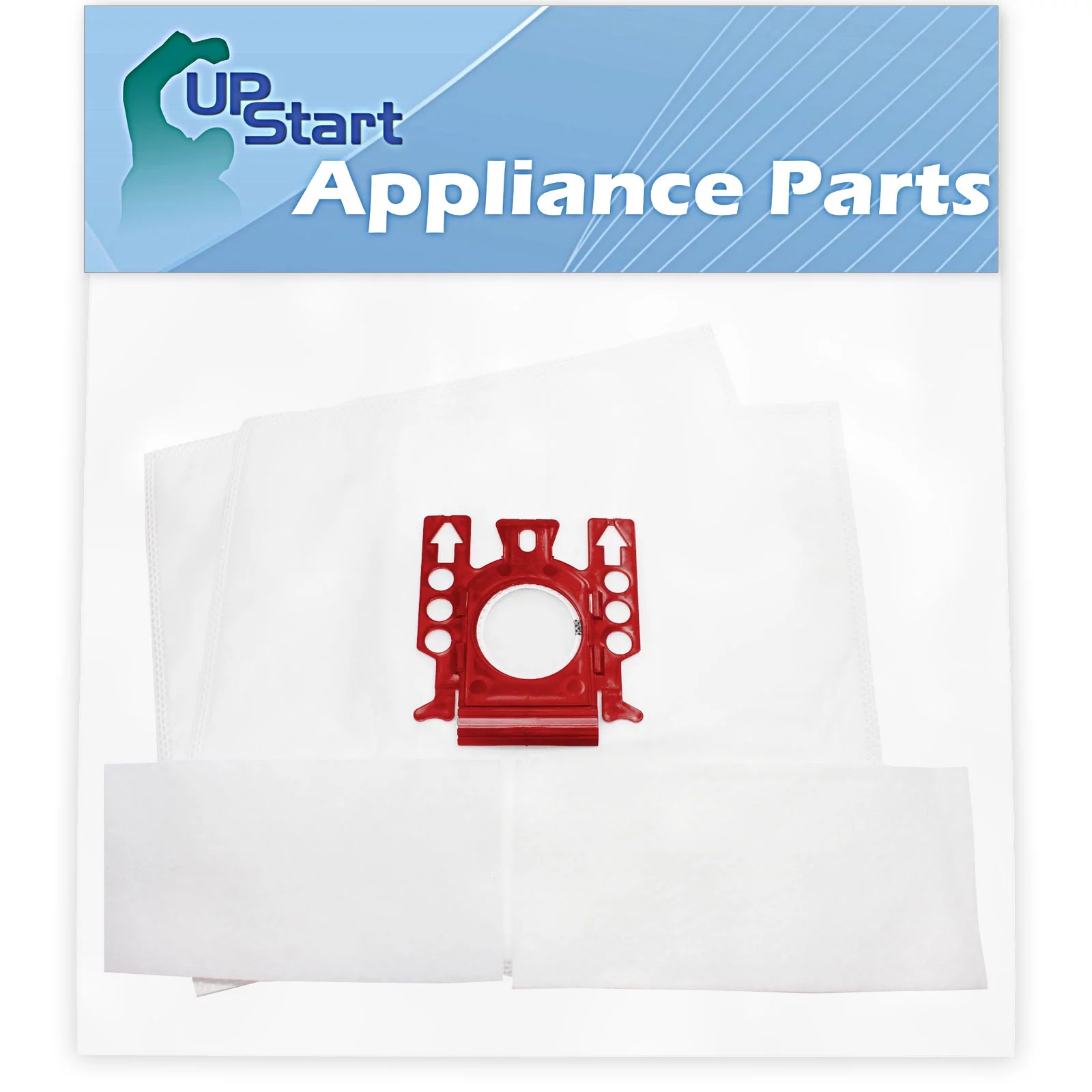 18 Replacement for Miele S4212 Neptune Galaxy Series Vacuum Bags with 18 Micro Filters - Compatible with Miele Type FJM Vacuum Bags (9-Pack, 2 Bags Per Pack)