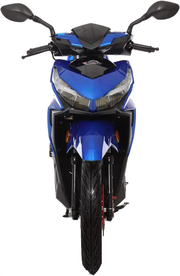 X-Pro Brand New 200cc EFI Gas Moped Scooter with Cvt Transmission, 14