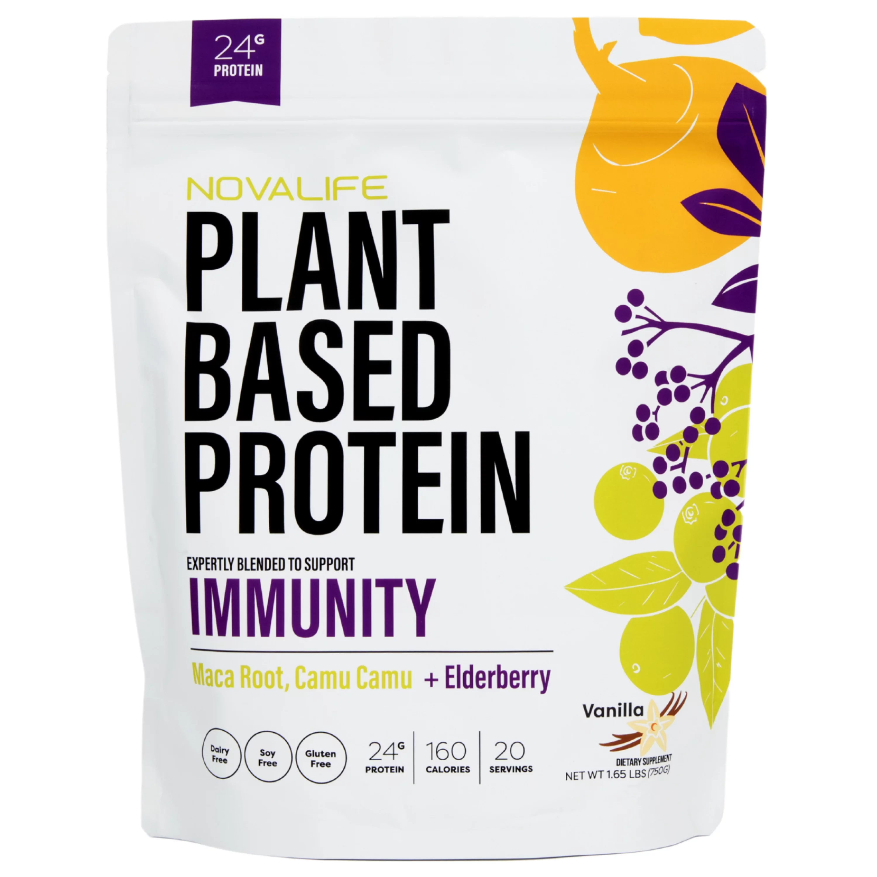 NovaLife® Immunity Plant Based Protein Powder