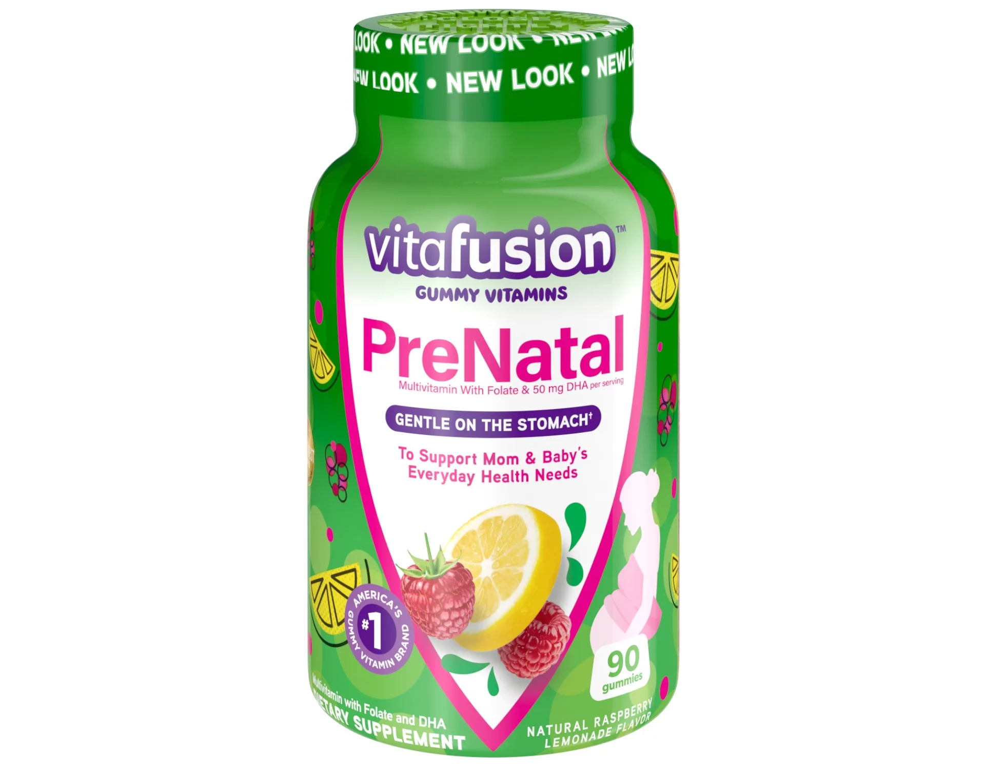 Vitafusion Prenatal Gummy Chews, 90 CT (Pack of 3)