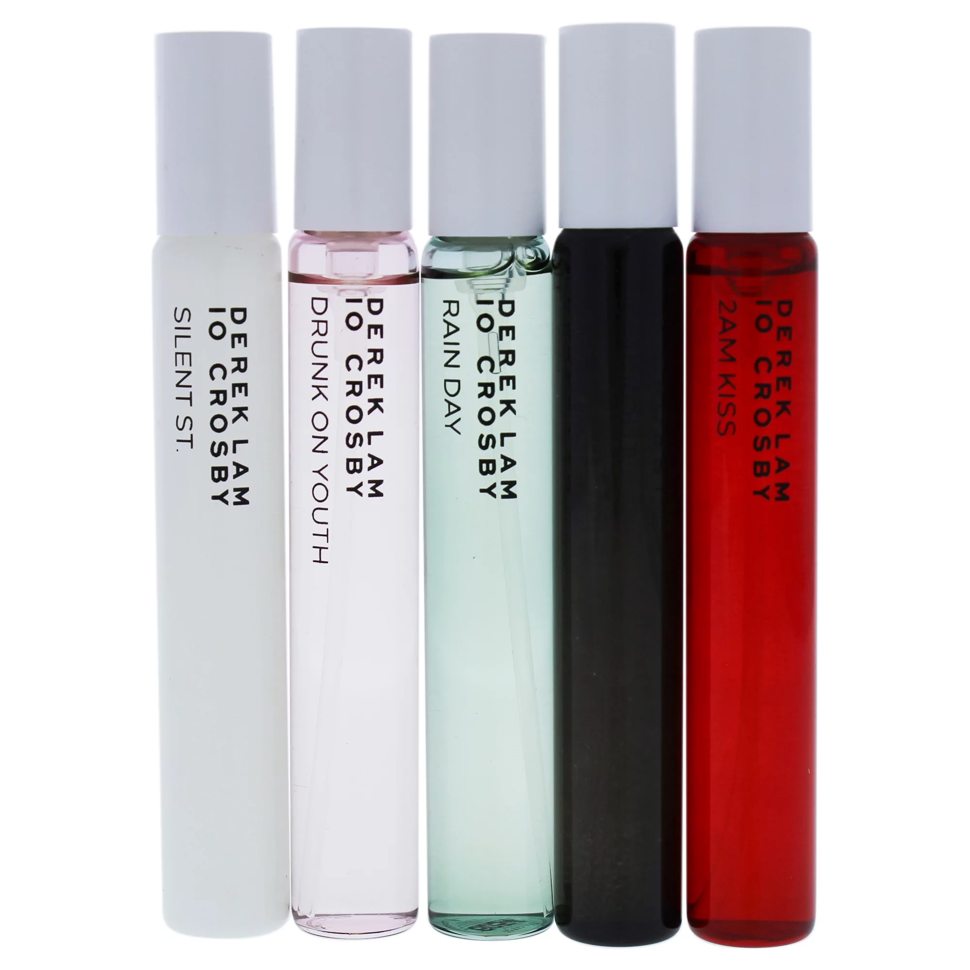 Derek Lam 10 Crosby An Adventure on Crosby Street Eau De Parfum, Gift Set for Women, 5-Piece Perfume Collection, 0.25 Oz Spray Bottles