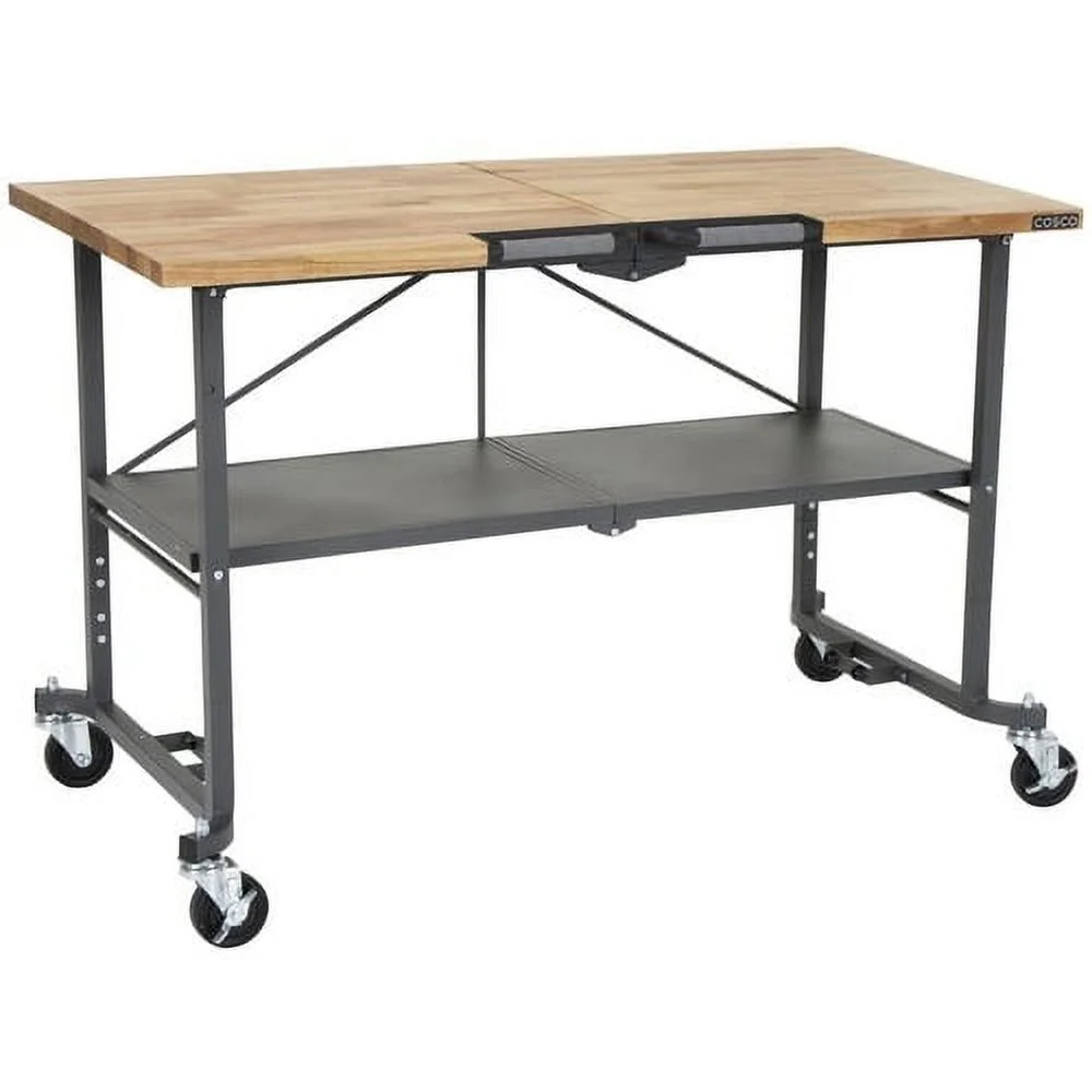 Cosco SmartFold Butcher Block Portable Workbench 52