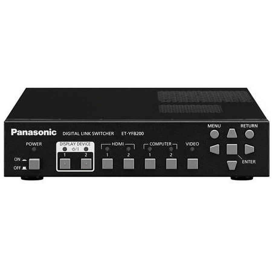 Panasonic ET-YFB200G Digital Link Switcher - 4K - 4 x 1 - Display1 x DVI Out