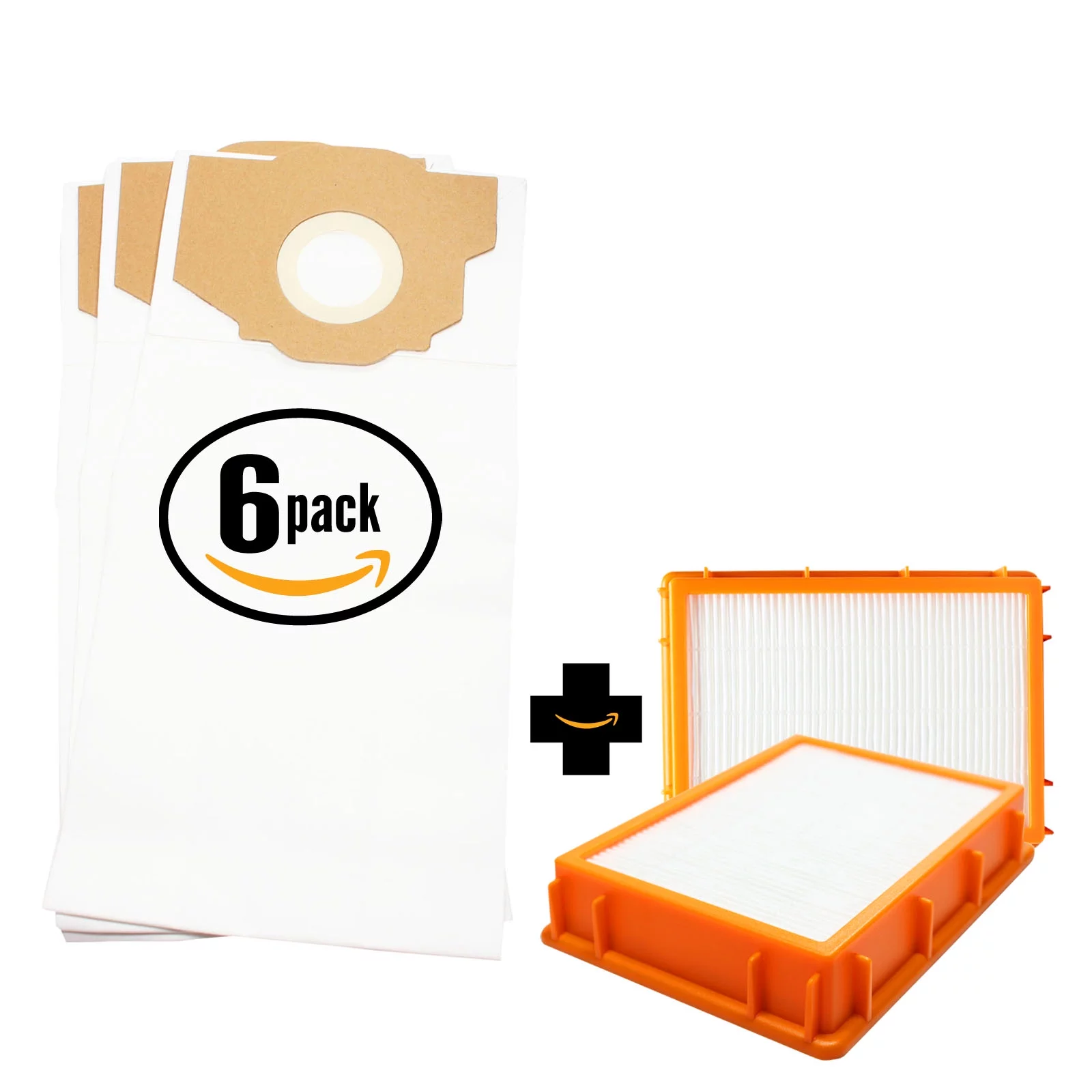 18 Replacement Eureka 4870AT Vacuum Bags & 2 HEPA Filter - Compatible Eureka Style RR Vacuum Bags & HF-2 Filter