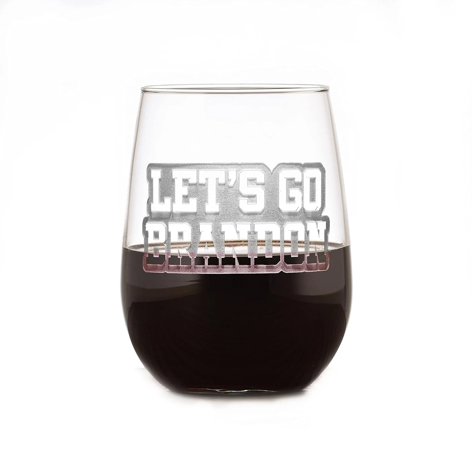 Go Brandon Stemless Wine Glass