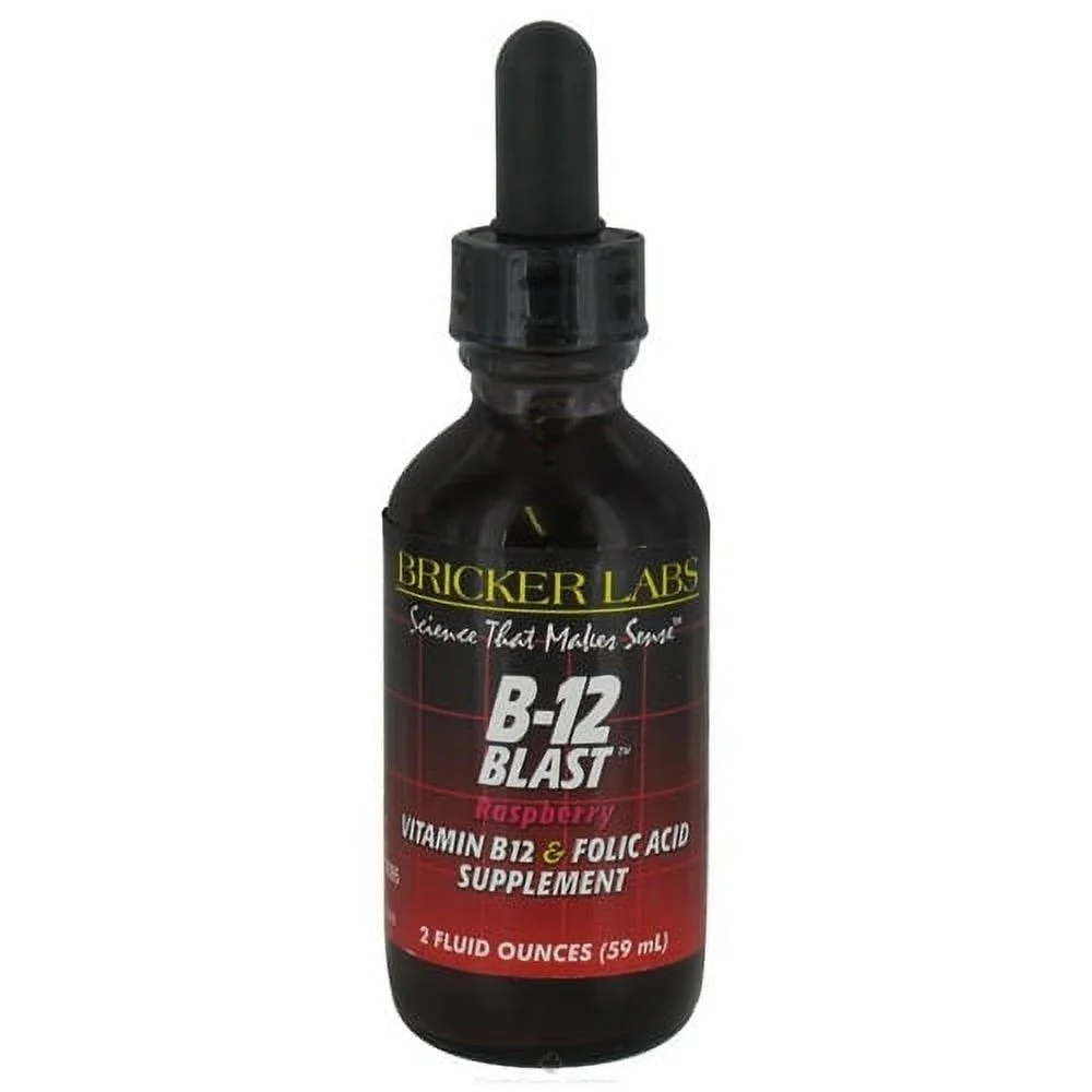 Bricker Labs B-12 Blast Raspberry - 2 Oz 2 Pack