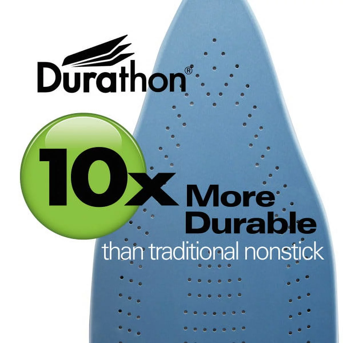 Hamilton Beach Durathon Nonstick Soleplate Iron with Digital Control Button, Model 19910