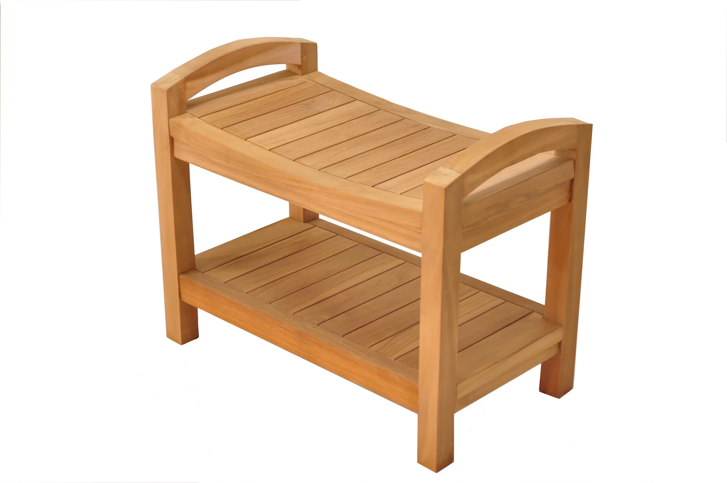 Grade-A Teak Wood Madrid Shower Seat 24