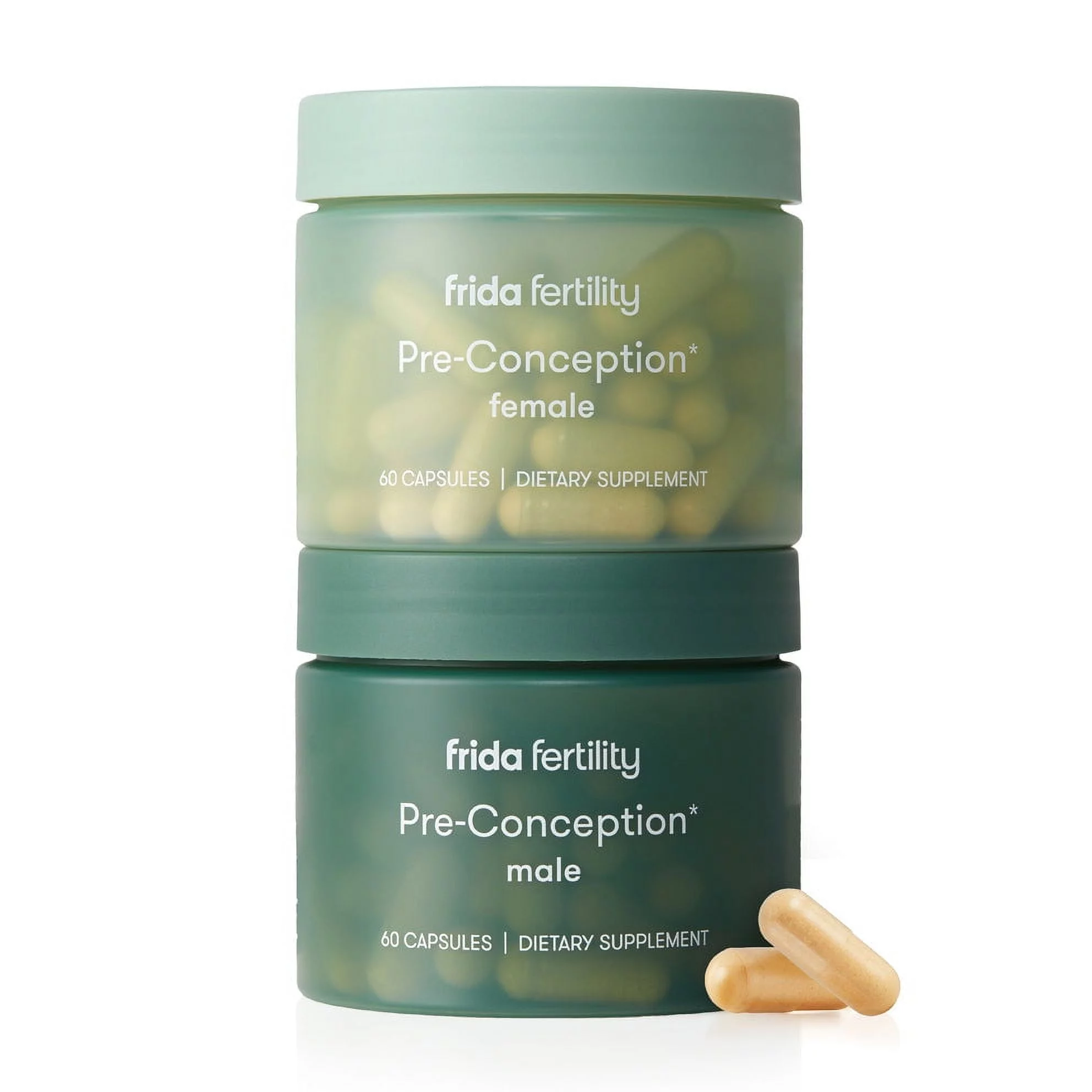 Frida Fertility Pre-Conception Supplement Set - 60 capsules, 30 day supply