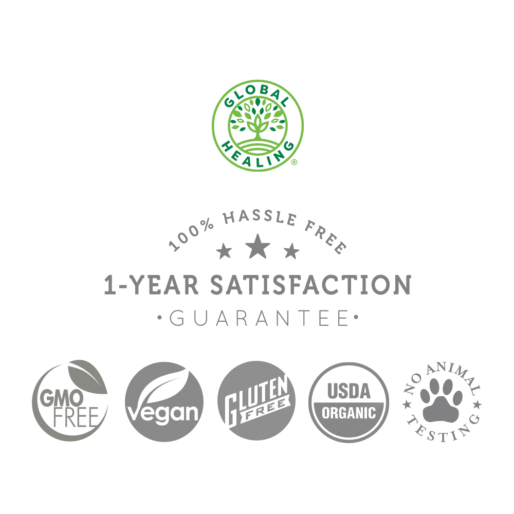 Iron Fuzion Supplement by Global Healing, 60 Count Capsules