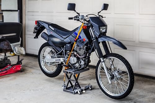 Powerbuilt Deluxe Motorcycle and Utility Lift, Lock Wheels, Strap Hooks, Transmissions, ATV, Hand Driven or Power Tool - 941877ECE