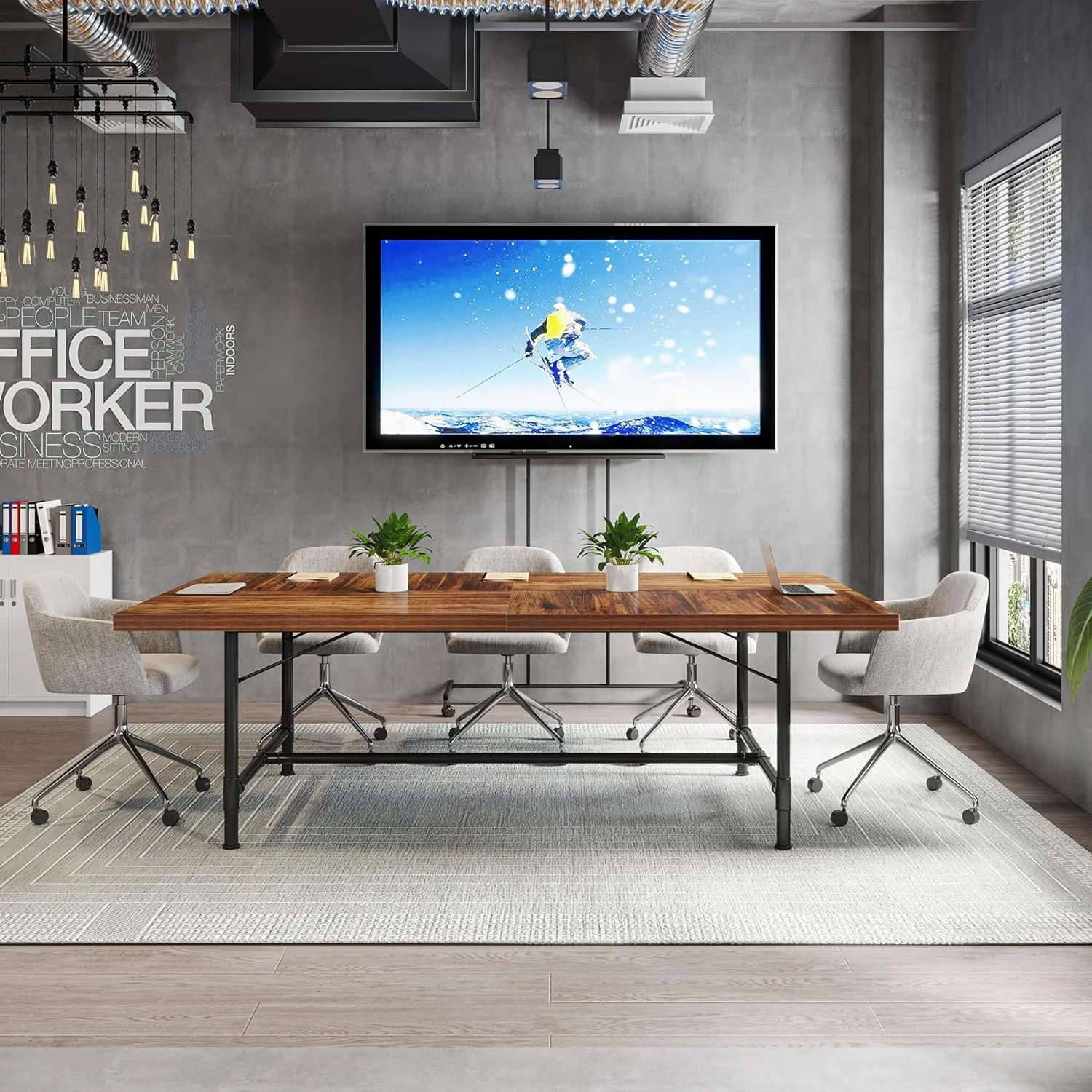 Tribesigns 6FT Conference Table, 70.8